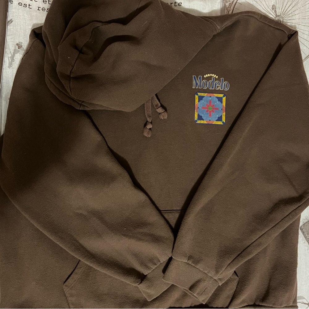 Brown Modello hoodie